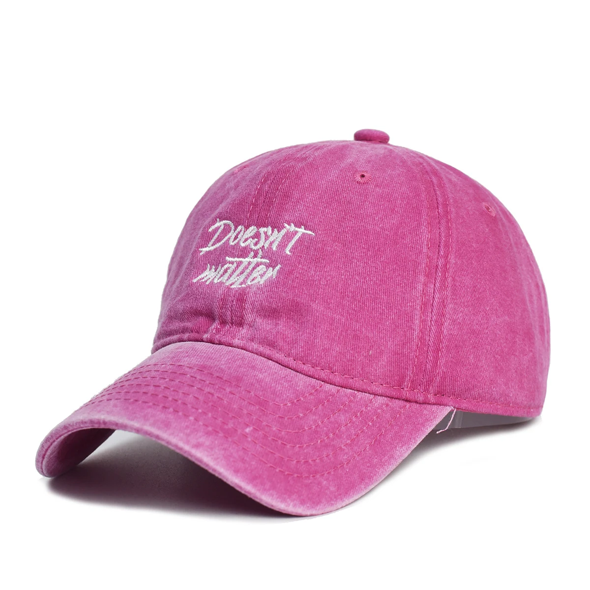 Boné Bordado de Algodão Lavado Estilo "Old Dad Hat" Confortável e Casual. Perfeito para um visual despojado e moderno. — foto 3