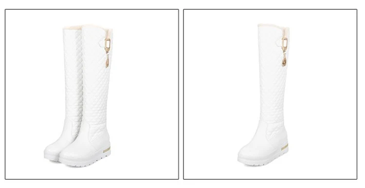 Title 5, Metal Decoration High Leg Boot Large Size Mid H...