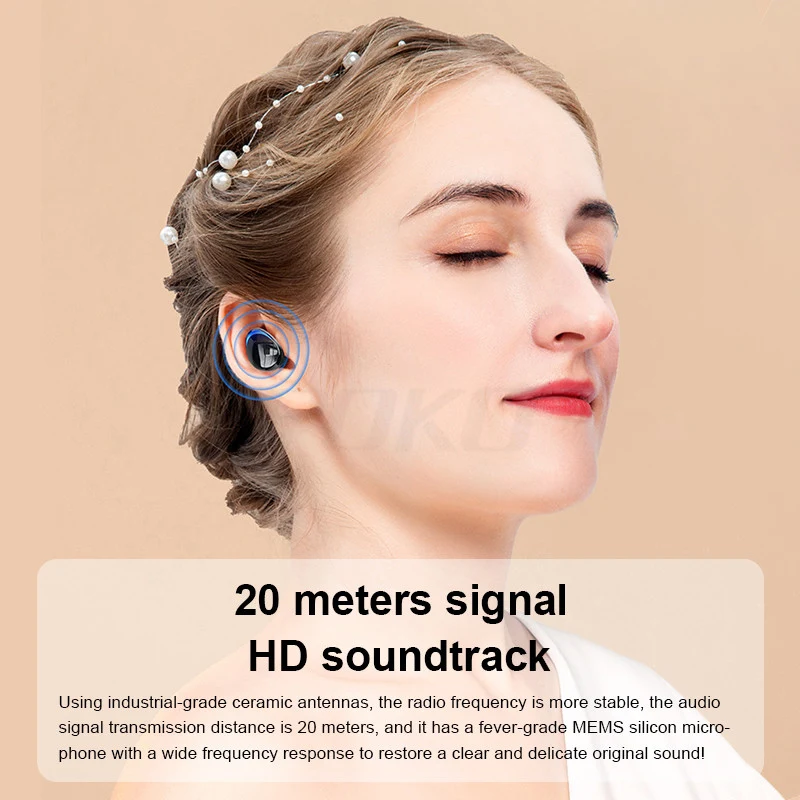 Title 5, Bluetooth Headset Wireless In-ear New Private M...