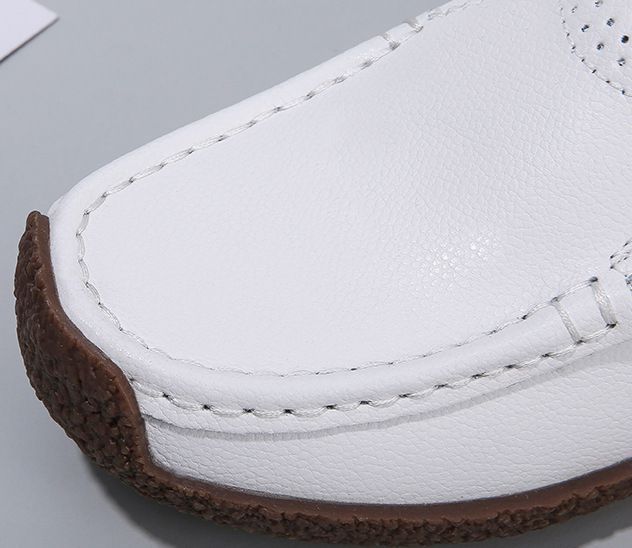 Title 4, Dames schoenen antislip van koeienhuid met zach...