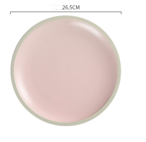 Title 13, Morandi Ceramic Matte Western Dinner Plate Set ...