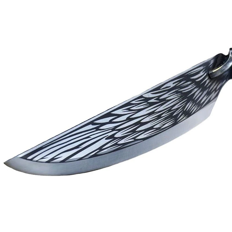 Forged All Steel Fried Dough Twists Handle Bone Cutter for precise and easy bone cutting, perfect for kitchen use, durab — photo 4