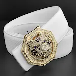 White gold buckle