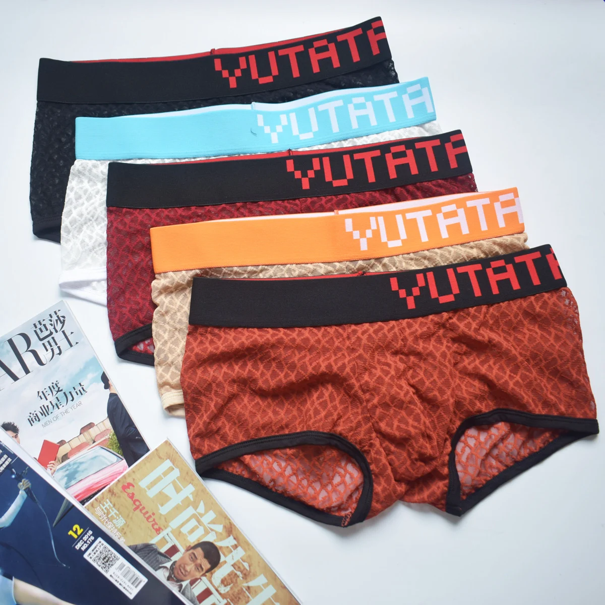 Boxer da uomo traspiranti e ad asciugatura rapida. Comfort e freschezza superiori per ogni attività, perfetti per lo sport e l'uso quotidiano. — foto 11