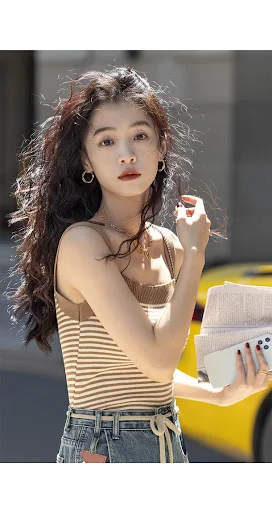Title 17, Hong Kong Style Top Vintage Long Sleeve Shirt C...
