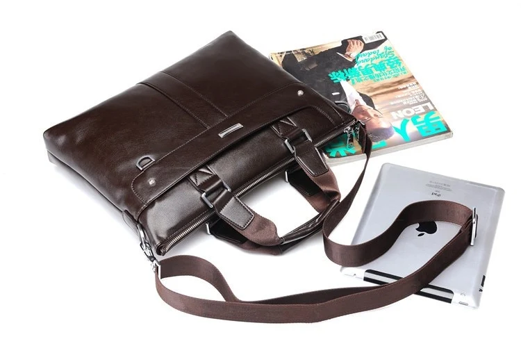 Title 4, Mens shoulder messenger bag handbag briefcase ...