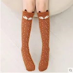 Mädchen Cartoon Overknee Socken für warme Beine und einen bezaubernden Look. Ideal für Mädchen, die Mode und Komfort lieben. — foto 7