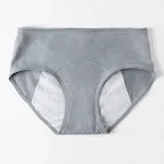 Dames plus size fysiologische broekjes van puur katoen Comfortabele en natuurlijke bescherming tijdens je menstruatie. Zacht en ademend. — foto 9
