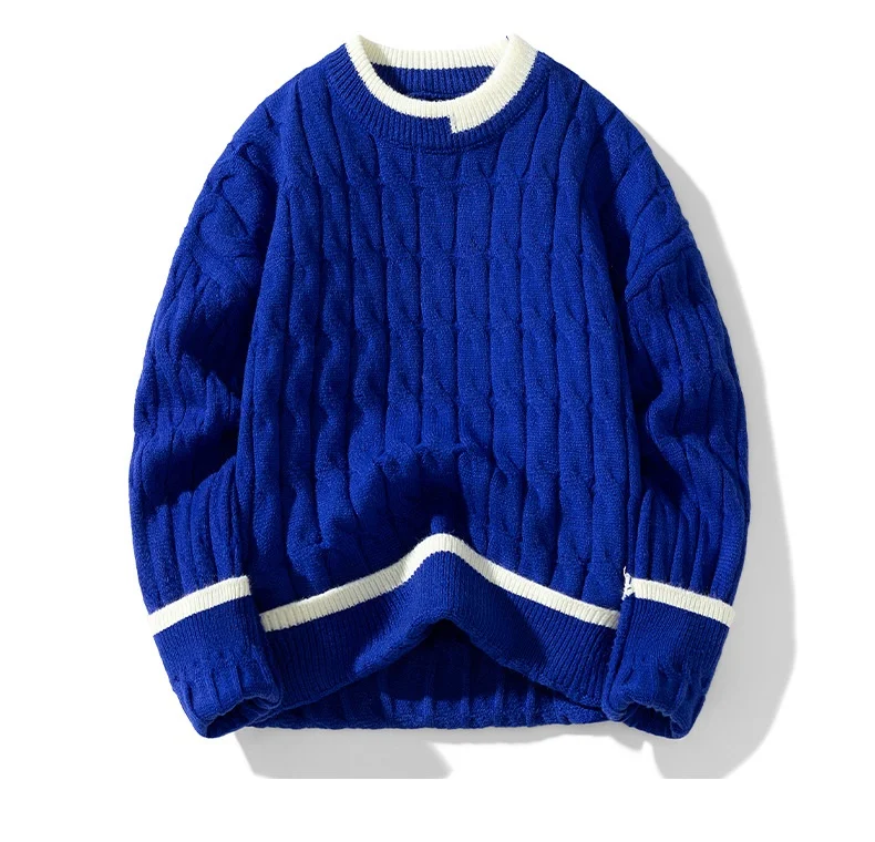 Title 14, Mens Fake Two Pieces Sweater Autumn And Winter...