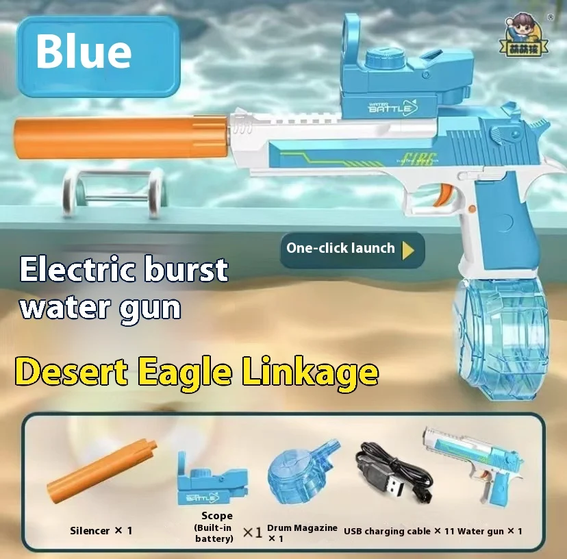New Fire Light Effect Electric Water Gun, the ultimate summer fun. Experience thrilling water fights and refreshing outd — photo 5