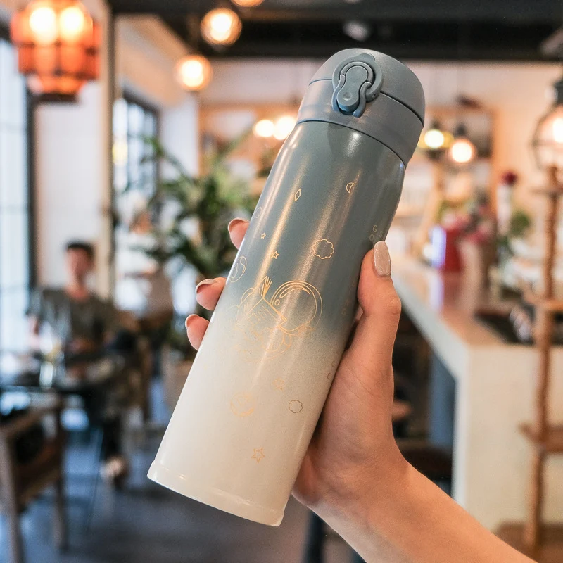 Title 1, Simple and Large-capacity Pop-up Lid Mug Enjoy ...