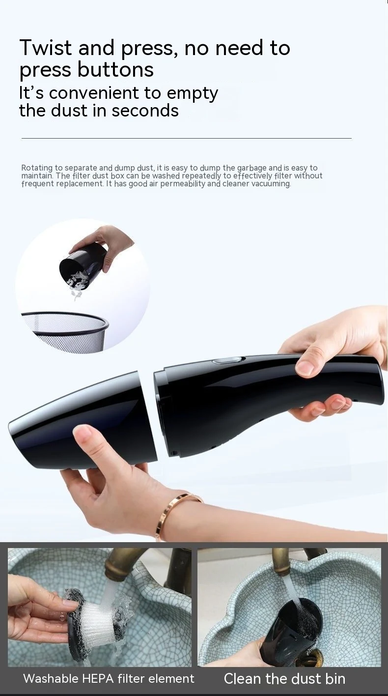 Title 12, Portable wireless household vacuum cleaner, sma...
