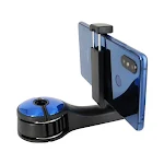 Gancho para encosto de cabeça de carro com suporte para telefone, organizador para A4 B6. Pendurador, porta celular e fixador automotivo, prático e útil. — foto 2