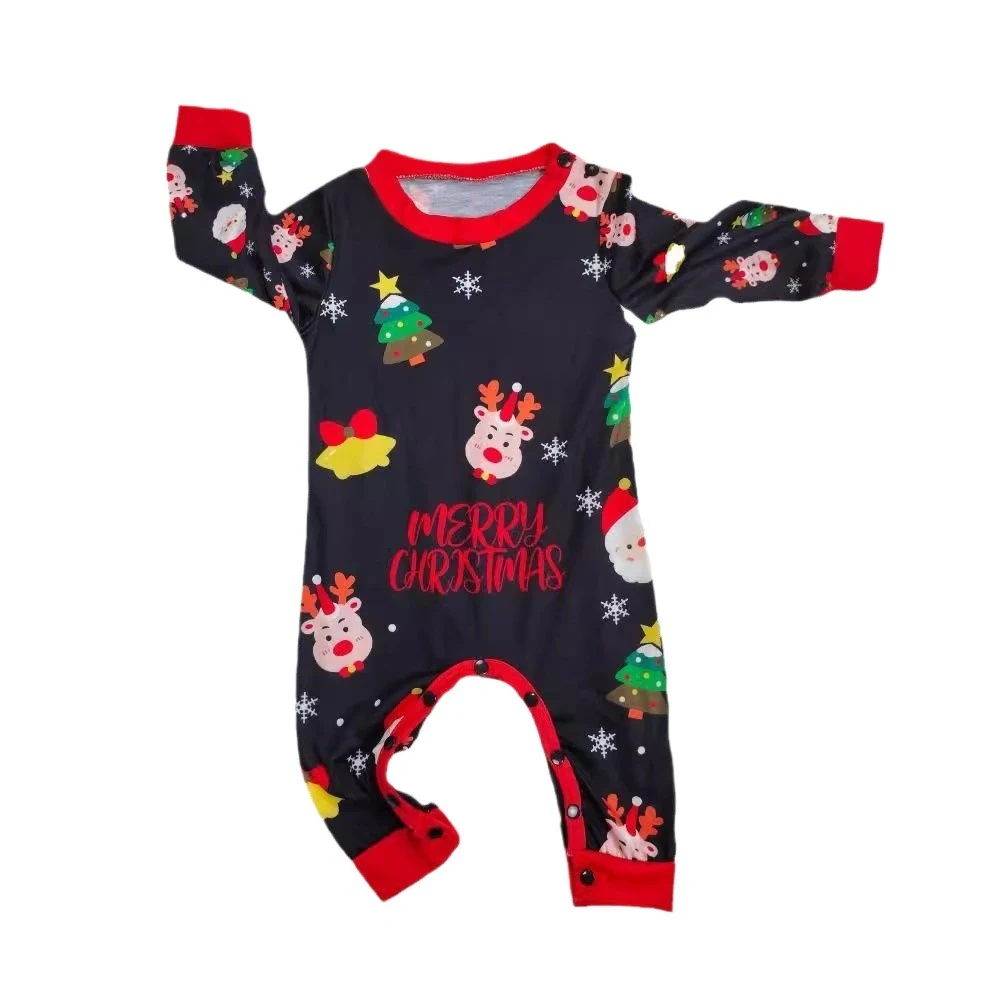Conjunto de Pijamas de Natal para Família Pijamas Natalinos Roupas de Dormir de Natal PJS de Natal Conforto e Diversão para Todos — foto 1