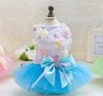 Hundekleid Prinzessin Tutu Frühling-Sommer Teddy Kleid Mesh Dünne Sommer Hundekleidung für einen bezaubernden und leichten Look. — foto 7