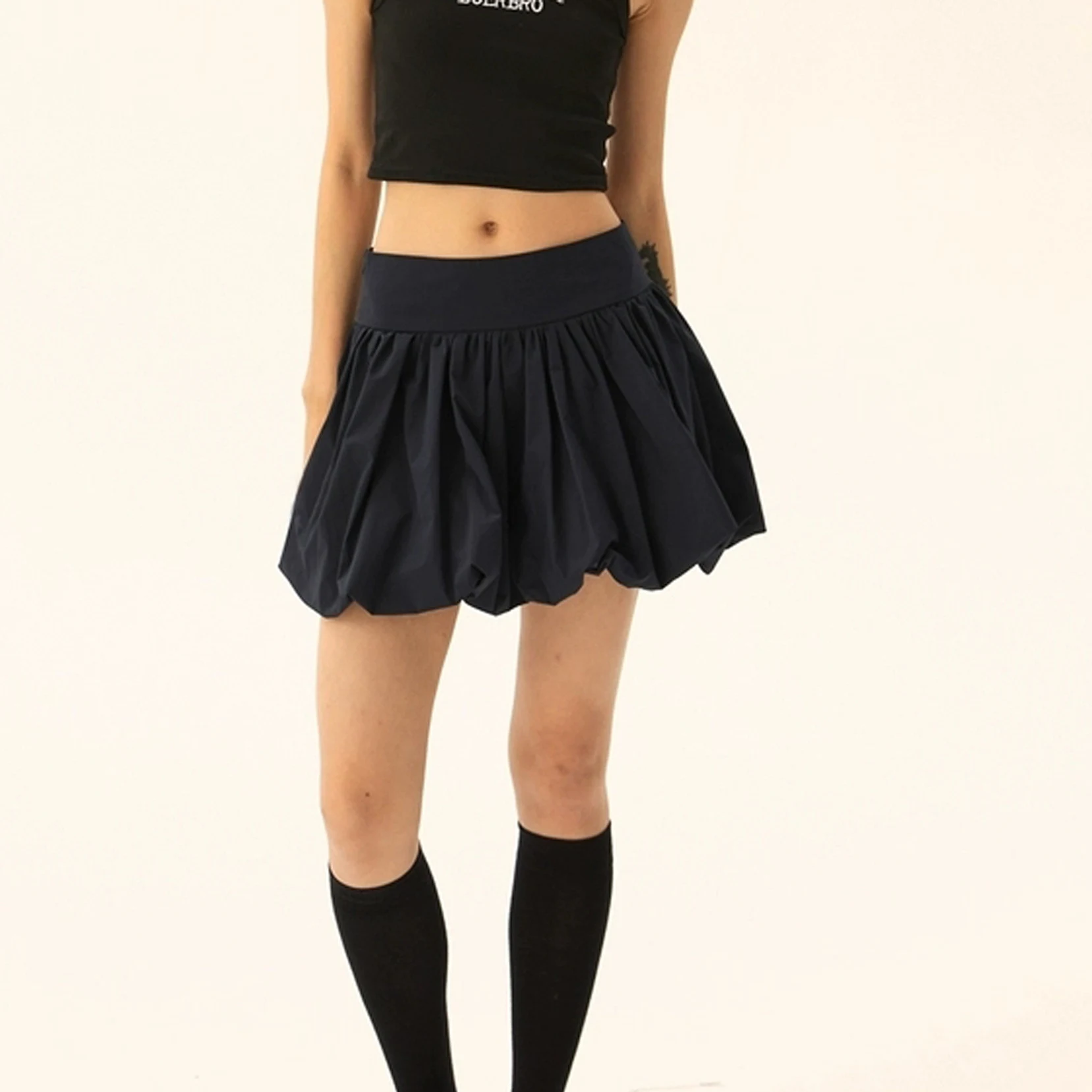 Nova Saia Bud com Design Especial para Temperamento Feminino, perfeita para um visual elegante e sofisticado, realçando seu estilo único. — foto 7