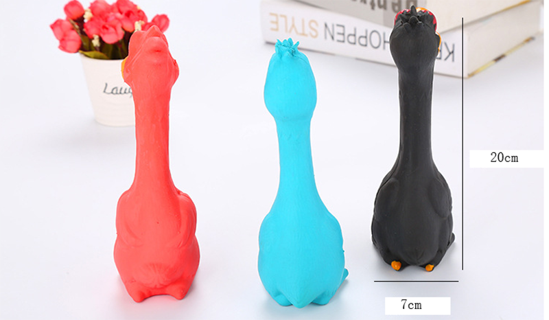 Title 1, Dog screaming chicken sounding toy bite resista...