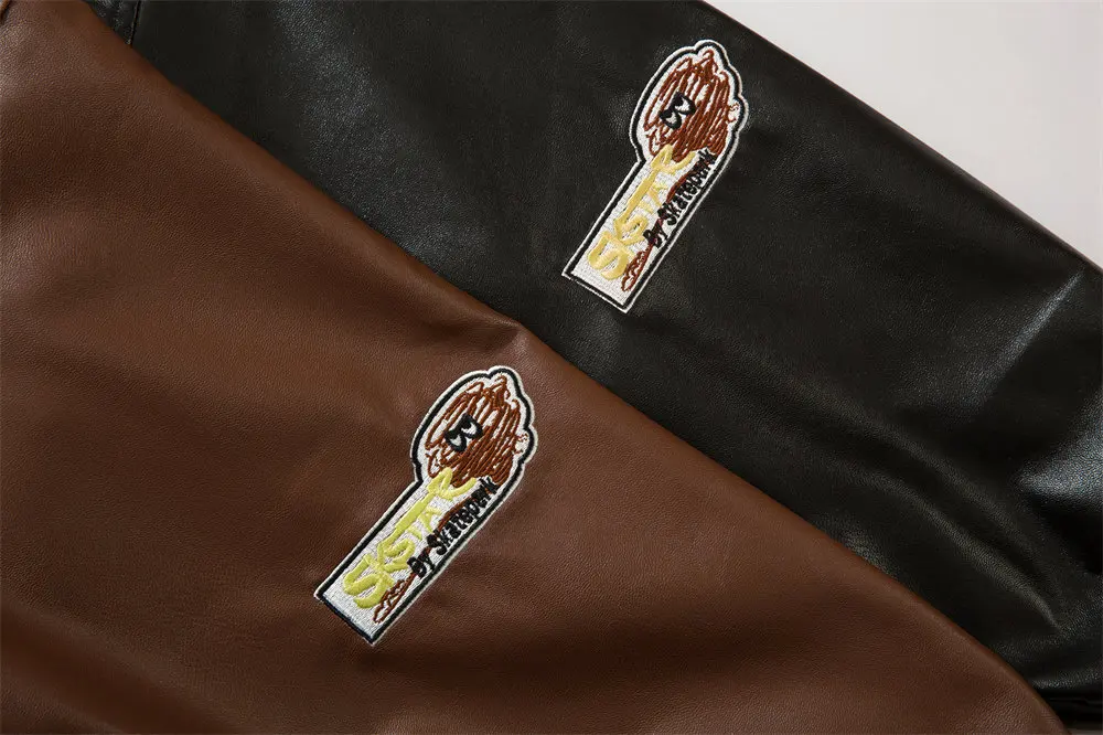 Title 11, Giacca da baseball stile hip hop retro american...