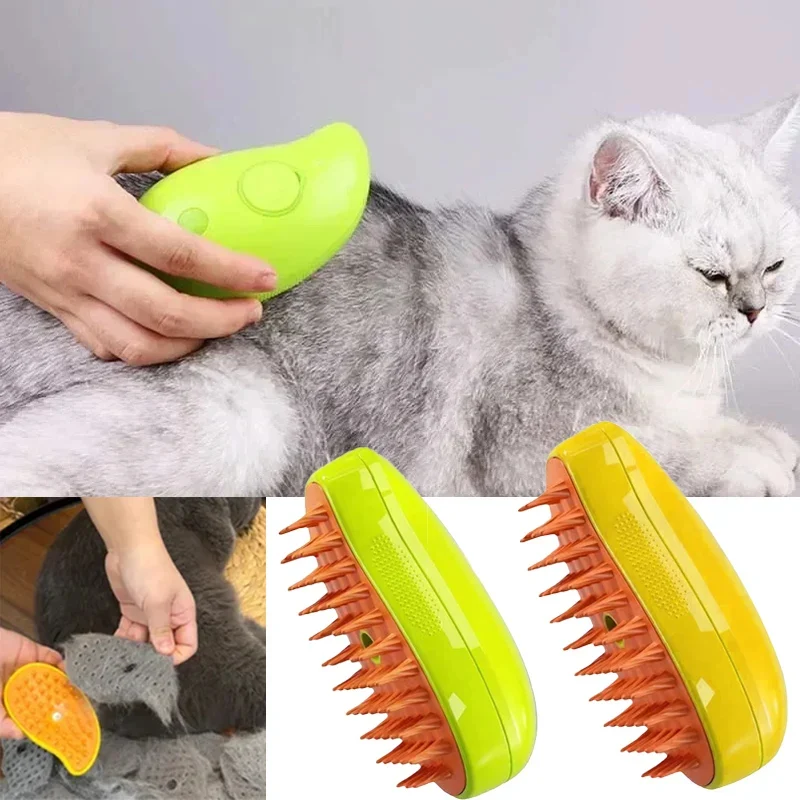 Title 1, Cat Steam Brush Electric Spray Water Spray Kitt...
