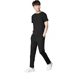 New Spring and Summer Men's Casual Suit Short-sleeved T-shirt Trousers Two-piece Solid Color Sports and Leisure Suit, pe — photo 1