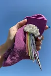 Seven-Color Rainbow Bright Silk Beaded Handmade Women's Socks — photo 12