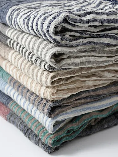 Title 6, Mens Spring And Summer Thin Striped Scarf Navy...