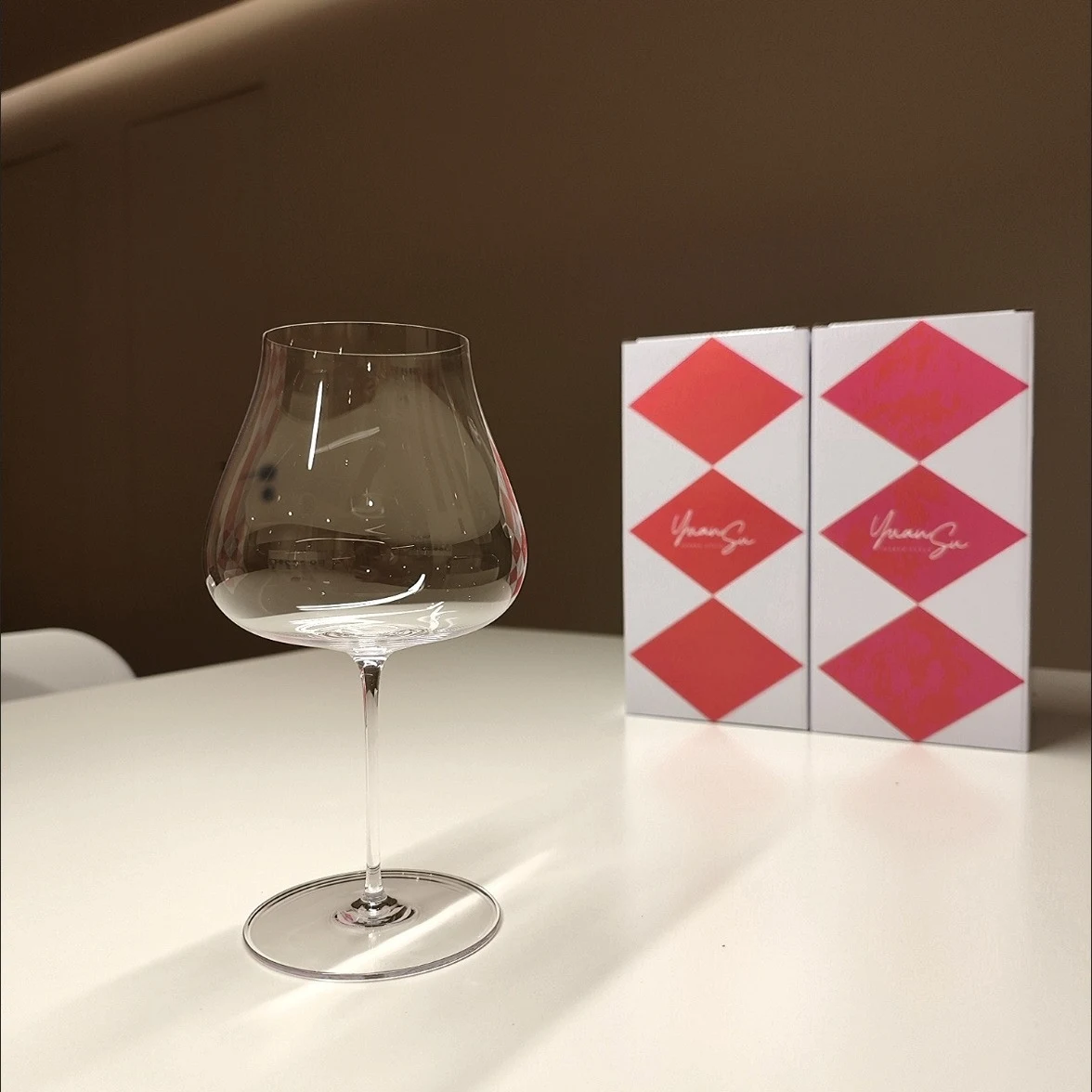 Title 5, Ultra-thin, high-quality handmade red wine sens...