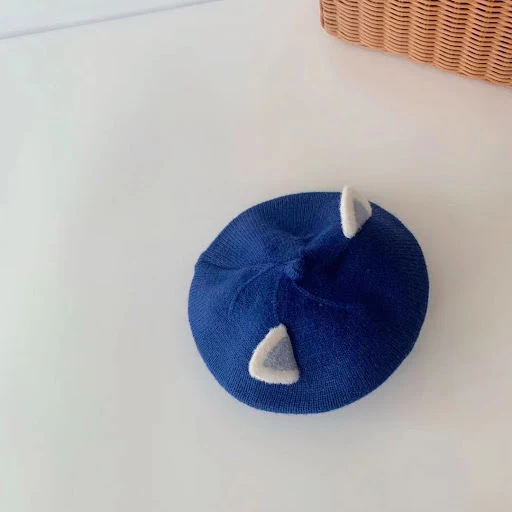 Title 2, Gorros de lã de tricô para bebês primavera e ou...