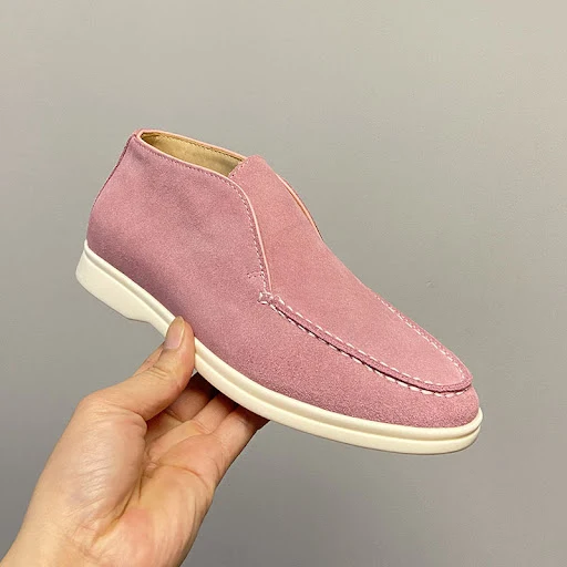Title 16, Womens Retro Flat Ankle-Length Loafers. Comfor...
