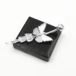 Joia Piercing Umbigo Prata S925 Borboleta, Design Delicado e Sofisticado, Ideal para Realçar seu Estilo — foto 3