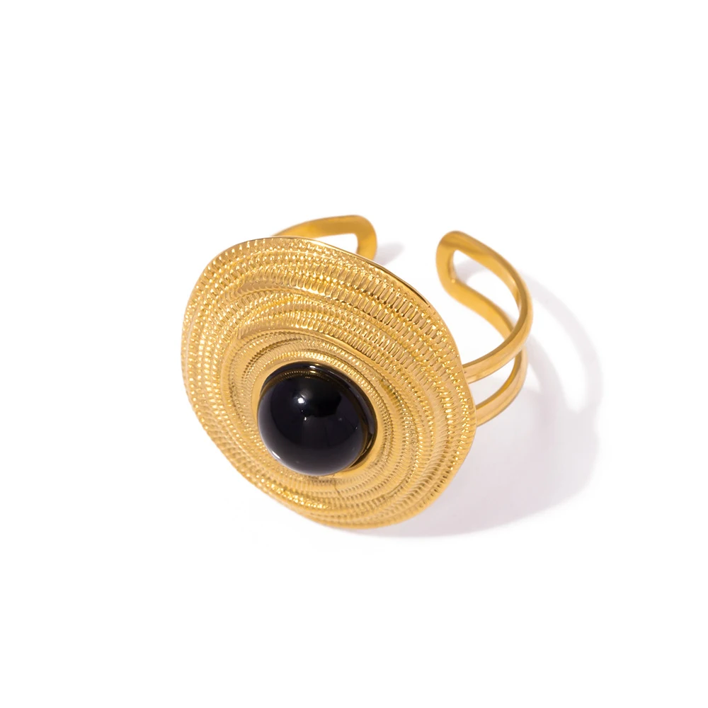 Anillo Retro de Lujo Asequible con Diseño de Bobina en la Corte Ocular, Tendencia Actual, Perfecto para un Look Elegante y Atractivo. — foto 7