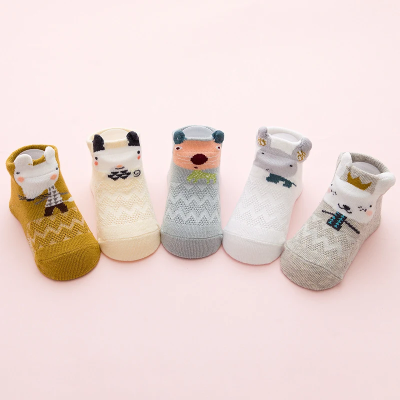 Baby low cut shallow mouth breathable mesh socks, lightweight and airy, perfect for summer, keeping little feet cool and — photo 9