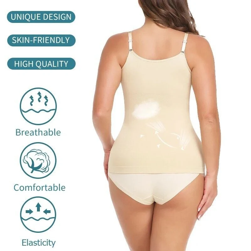 Title 3, Seamless High Elastic Body Shaping Camisole For...