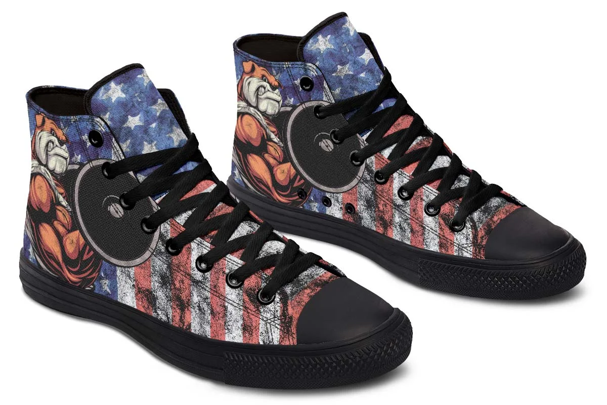 Tênis de lona de cano alto com estampa colorida para homens e mulheres Sapatos modernos e confortáveis para um visual único Conforto e estilo! — foto 4