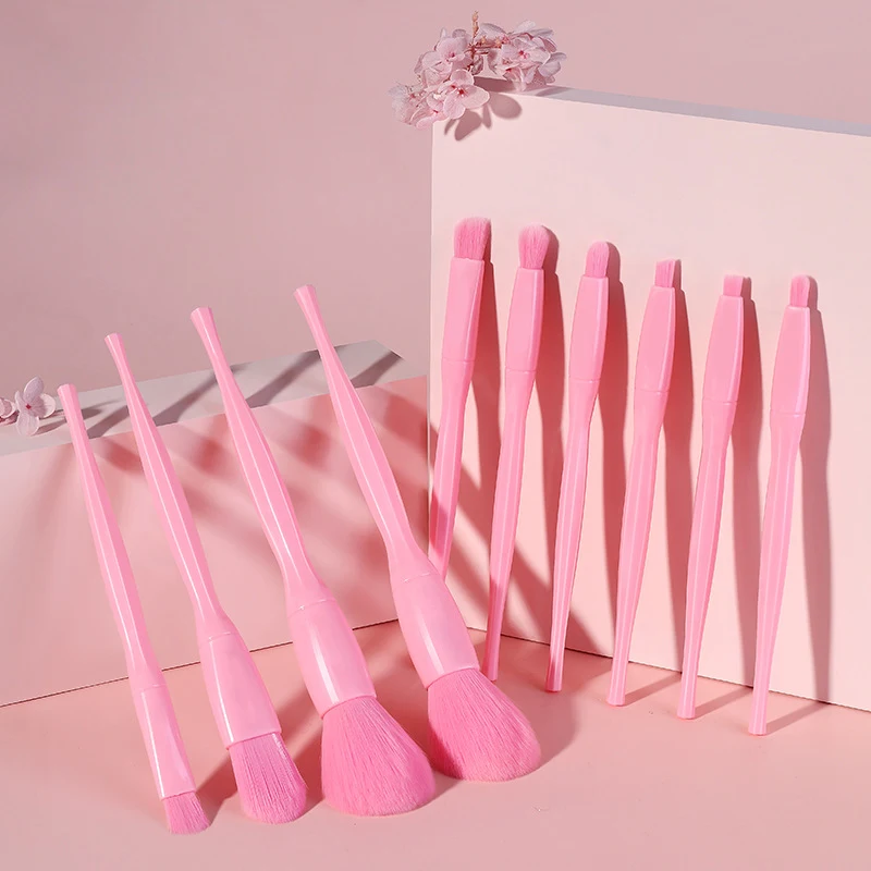 Title 18, Makeup Brush Set 10 Candy Color Eyeshadow, Blus...