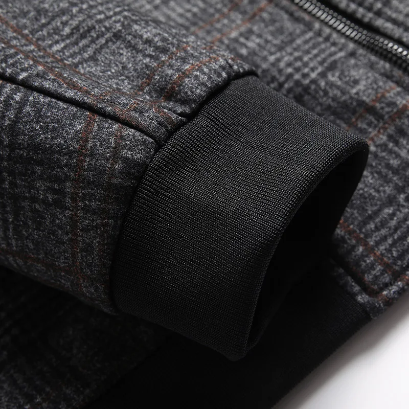 Fashion Business Clothes Stand-Collar Men's Jacket, a stylish and professional choice perfect for the office and formal — photo 3