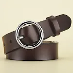 Silver button brown