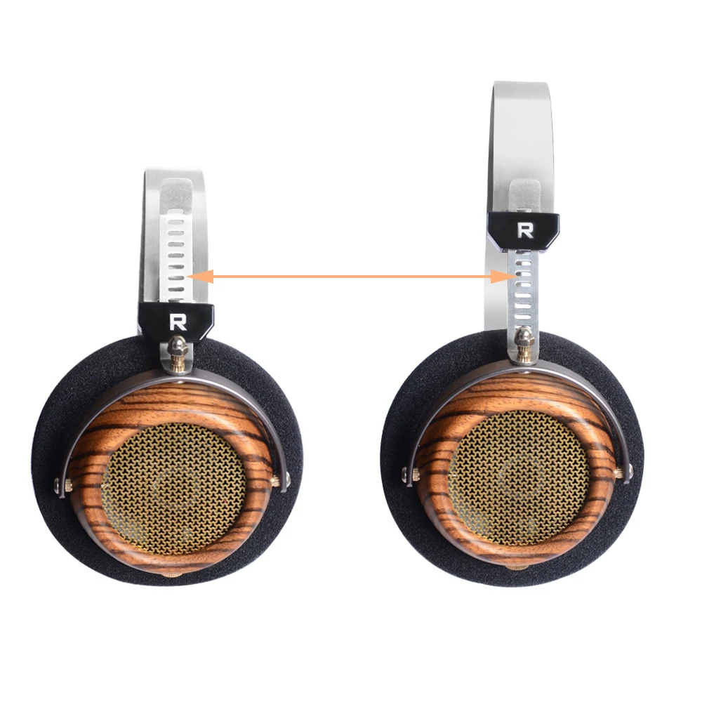 Title 3, Retro Monitor Open Olive Wood Headphones Experi...