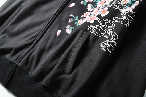 Title 15, Koi fish embroidered sweater