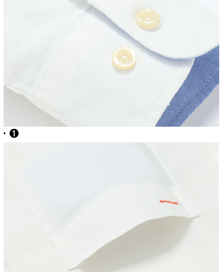 Title 8, Camisa masculina de manga longa em cor sólida, ...