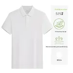7A Antibacterial Lapel Polo Shirt Short Sleeve. Stay fresh and protected with this comfortable, breathable polo shirt. P — photo 14