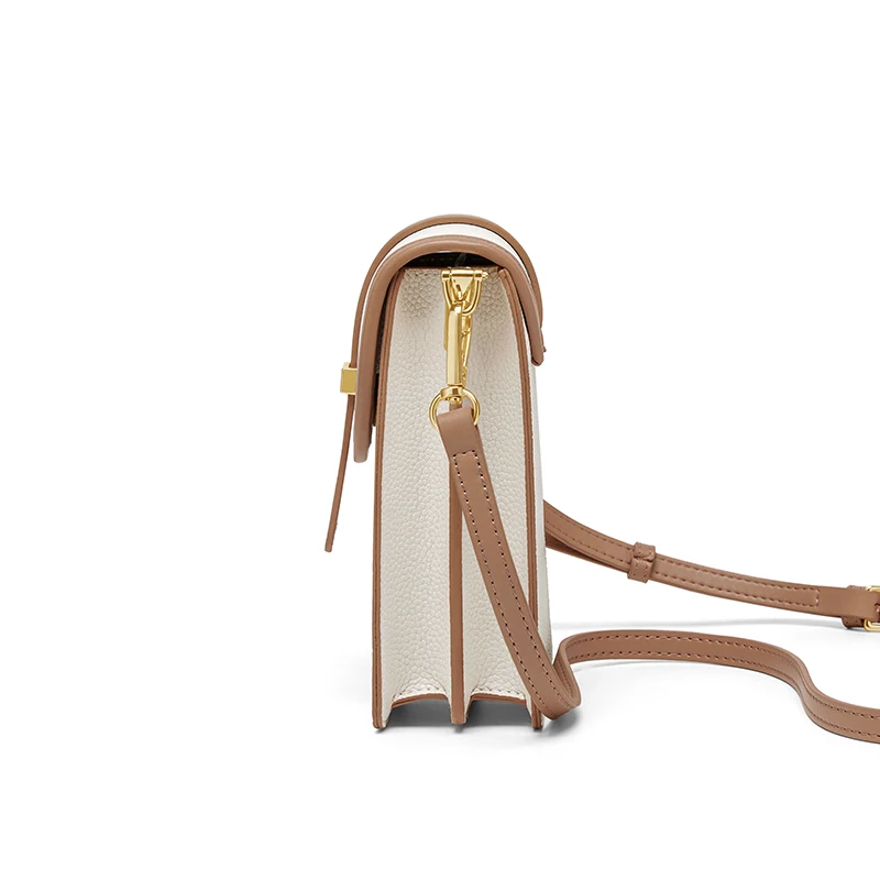 Title 3, Dames Mode Leren Simpele Crossbody Tas, Enkele ...
