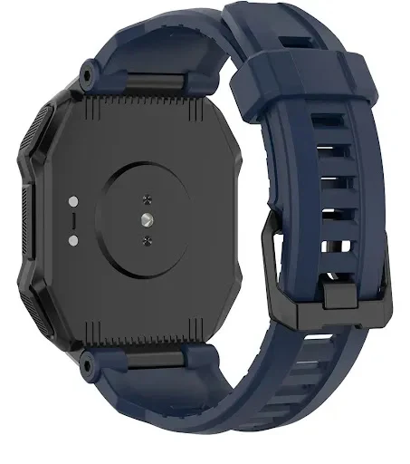 Title 15, Pulseira de relógio de silicone sólido com vent...