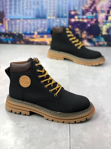 Title 3, Martin Boots Fashion Brand Casual Mens British...