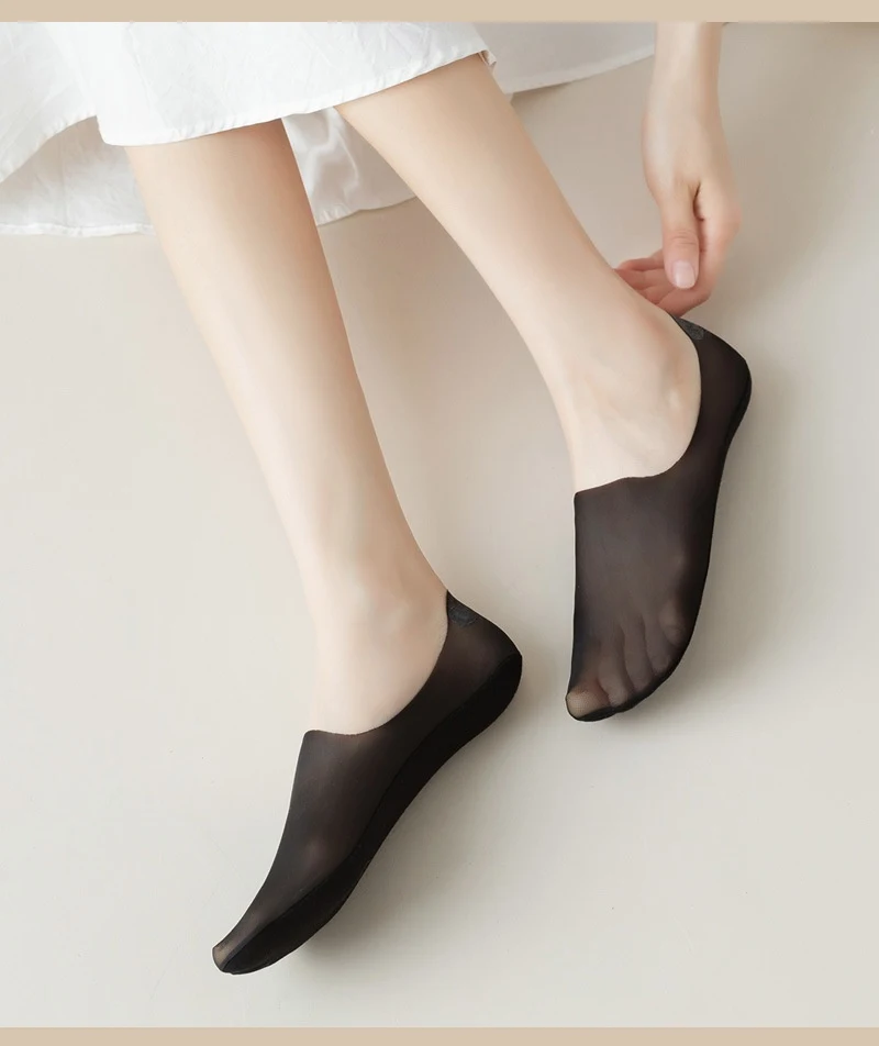 Title 10, Thin Solid Color Bottom Super Low Cut Invisible...
