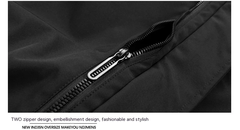 Jaqueta Slim Casual Masculina com Listras e Bordados Design Moderno e Ajuste Perfeito Ideal para Looks Despojados e Cheios de Estilo — foto 8