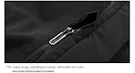 Jaqueta Slim Casual Masculina com Listras e Bordados Design Moderno e Ajuste Perfeito Ideal para Looks Despojados e Cheios de Estilo — foto 8