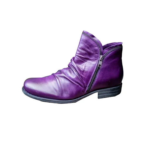 Title 5, Botas casuales de mujer con punta redonda, como...