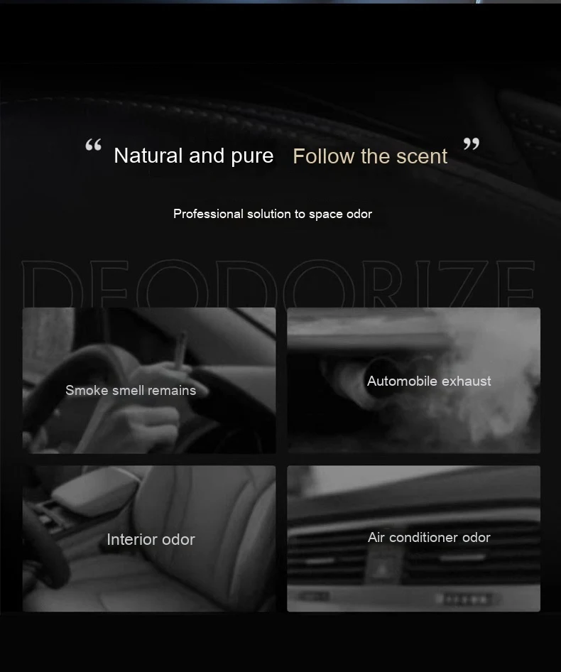 Title 6, Car Aromatherapy Solar Decoration Perfume Fresh...
