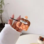 Chocolate Cream Cake Wireless Earphone Case Protect your earbuds in a deliciously stylish way. Enjoy a sweet design and — photo 3